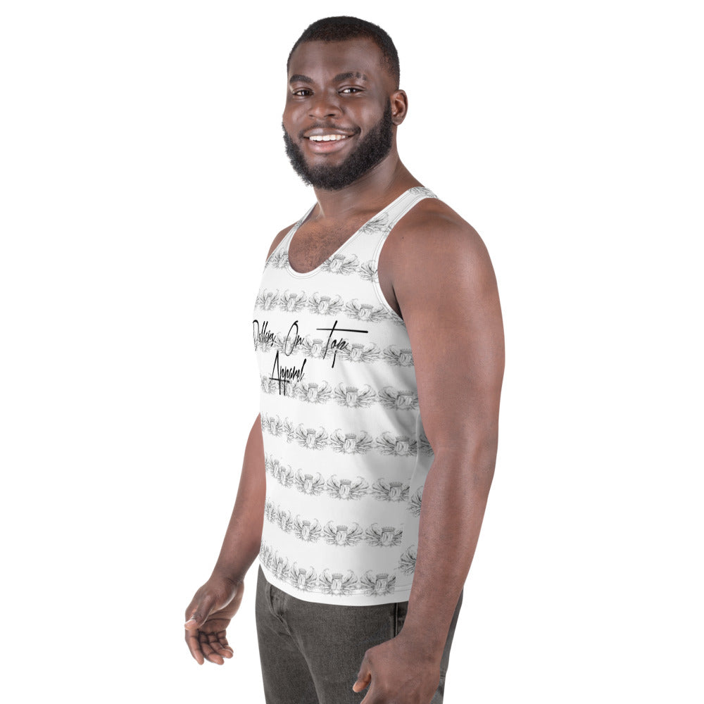 Dollars. On. Top Unisex Tank Top