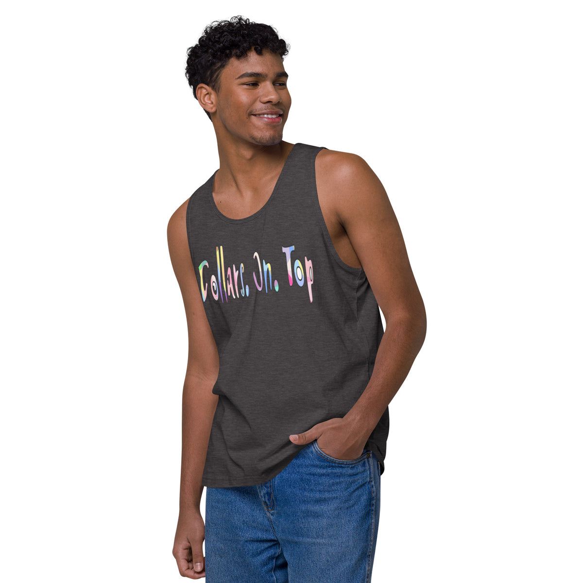 Dollars. On. Top Men’s Premium Tank Top