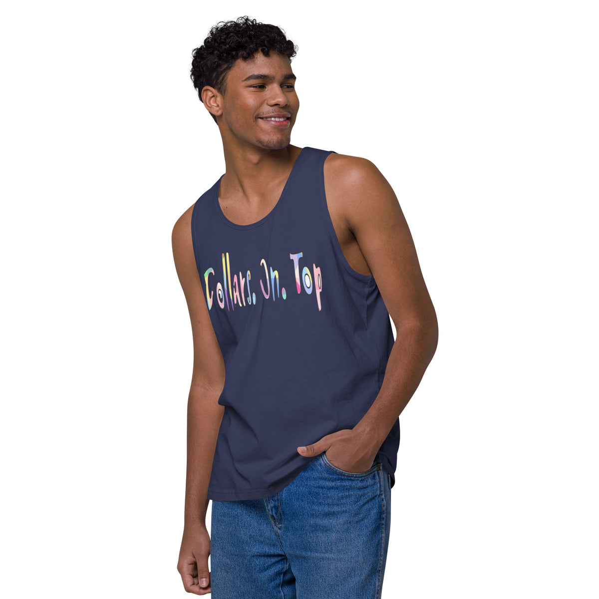 Dollars. On. Top Men’s Premium Tank Top