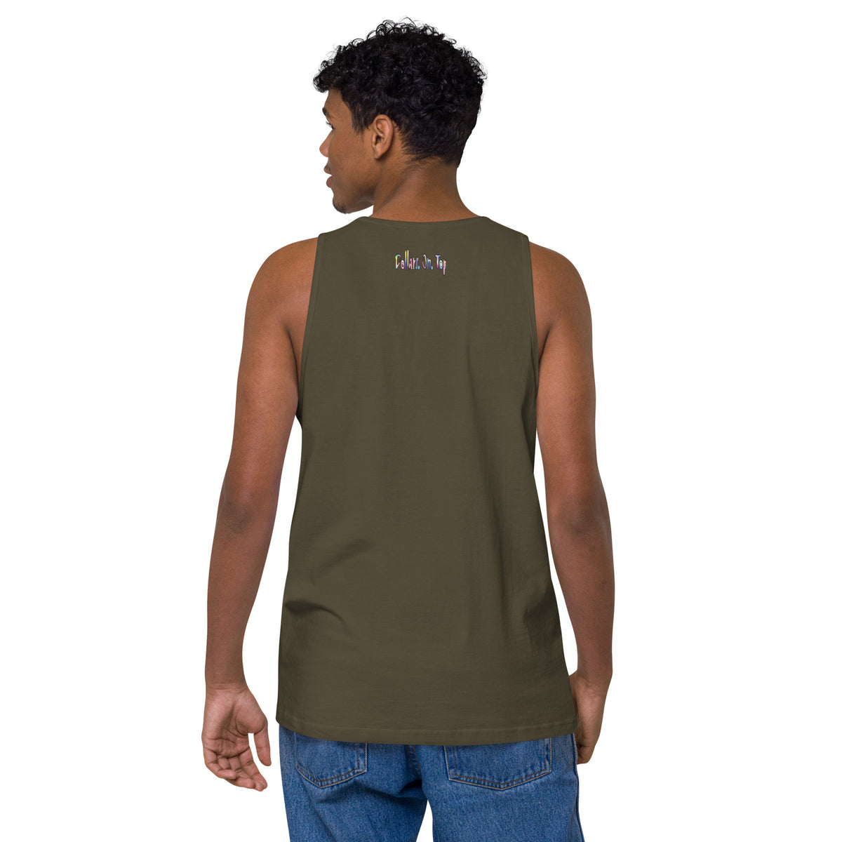 Dollars. On. Top Men’s Premium Tank Top