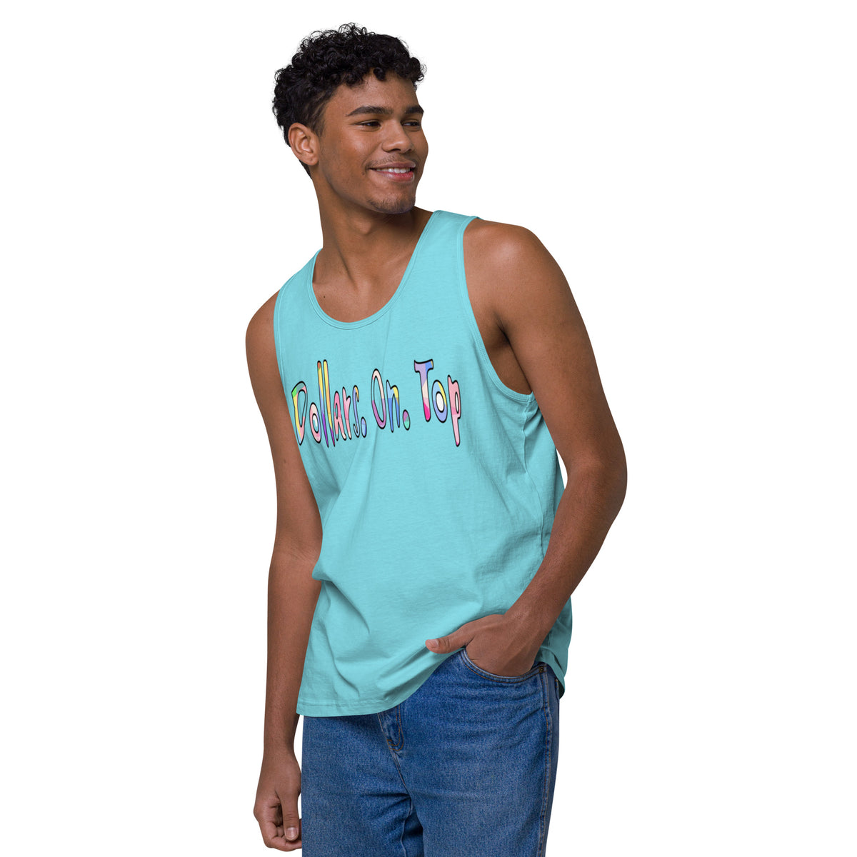 Dollars. On. Top Men’s Premium Tank Top