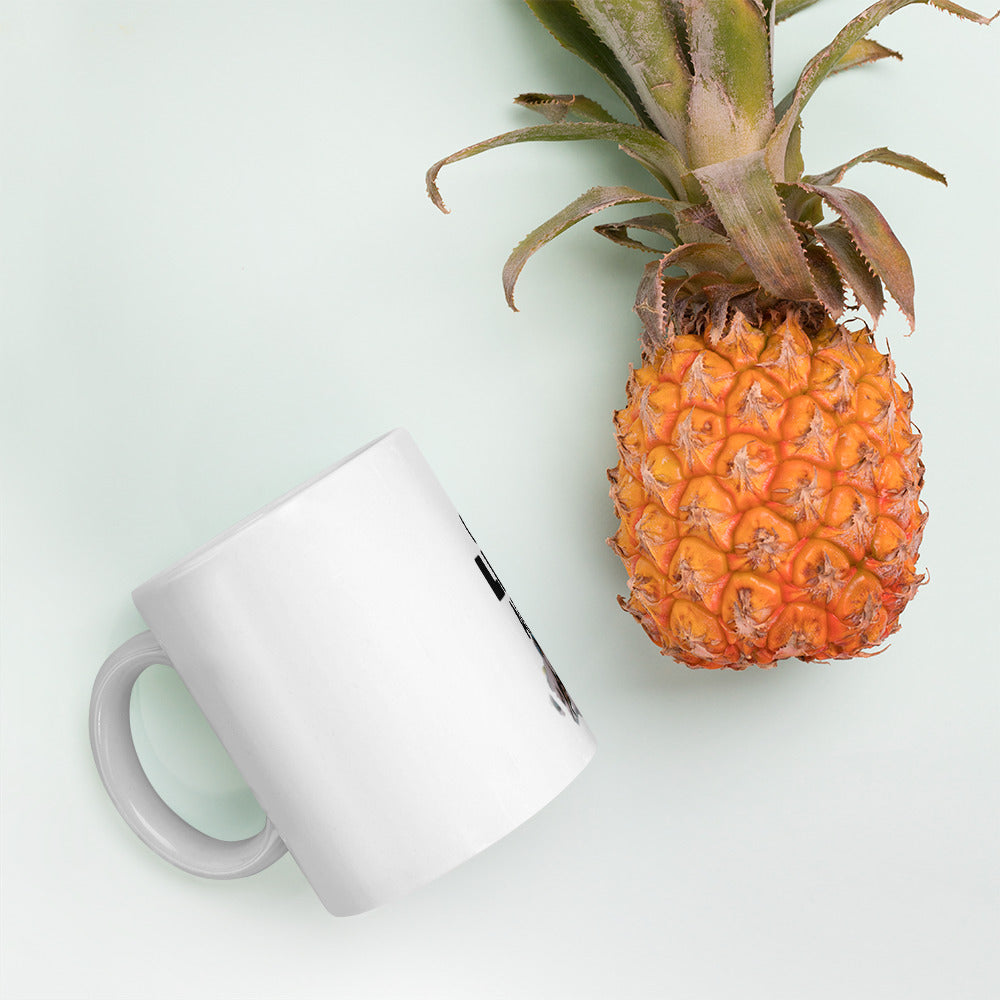 Dollars. On. Top GOAT White Glossy Mug