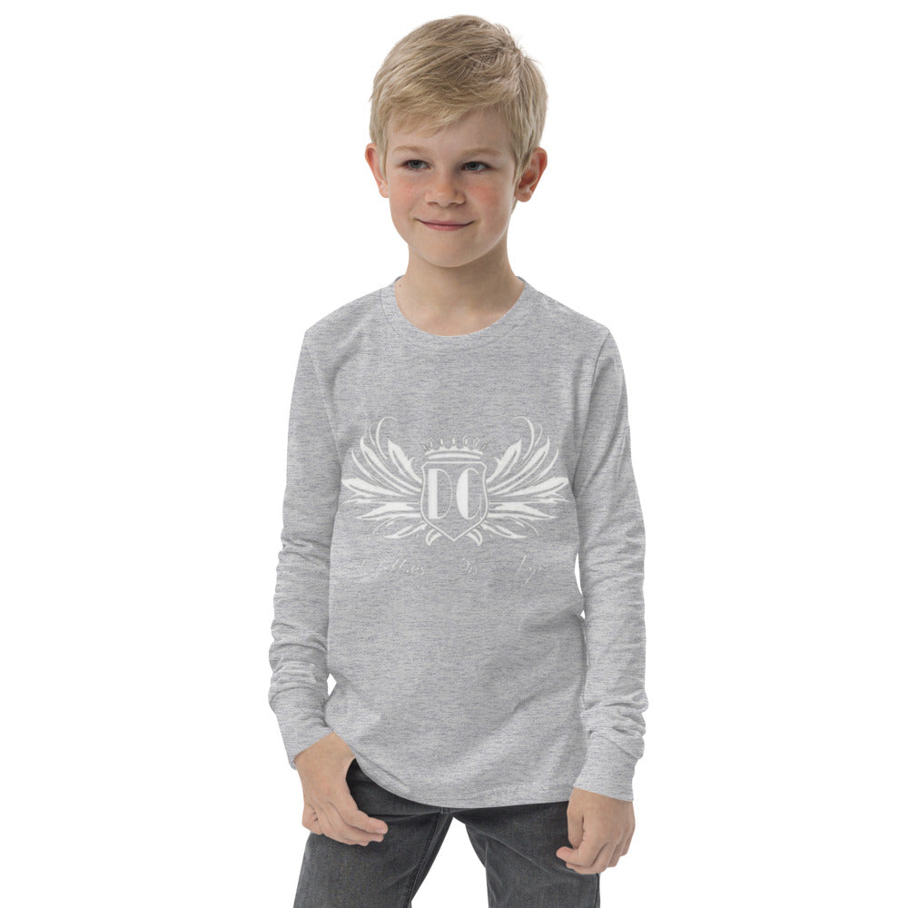 Dollars. On. Top  Wings Edition Youth long Sleeve Tee